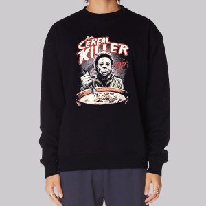 Halloween Michael Myers Cereal Killer Sweatshirt Halloween Michael Myers Cereal Killer Sweatshirt
