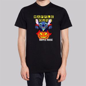 Halloween Moon Shirt Waffle House Sweatshirt 3