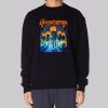 Halloween Pumpkin Ghost Goosebumps Sweatshirt