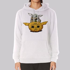 Halloween Star Wars Baby Yoda Pumpkin Sweatshirt