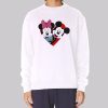 Happily in Love Mickey and Minnie Sweatshirt