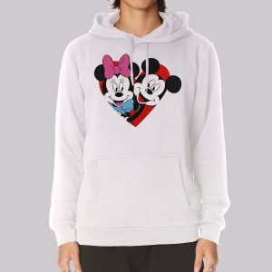 Happily in Love Mickey and Minnie Sweatshirt