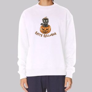 Happy Dog Halloween Sweatshirt 4