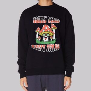 Happy Times Mushroom Trippy Sweatshirt 3 Happy Times Mushroom Trippy Sweatshirt 4