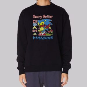 Harry Potter Obama Sonic Paradise Sweatshirt 4