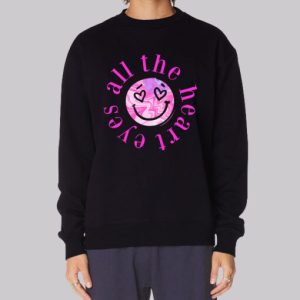 Heart Eyes Emoji Valentine Day Sweatshirt 3 Heart Eyes Emoji Valentine Day Sweatshirt 4