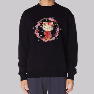 Hello Kitty Kimono Sanrio Sweatshirt Hello Kitty Kimono Sanrio Sweatshirt