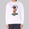 Here Comes Trouble Hawaii Cartoon Sweatshirt