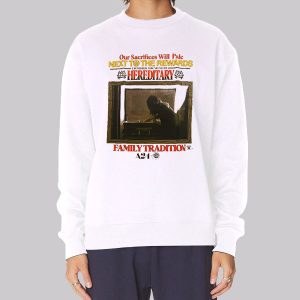 Hereditary Merch Next to the Reawrd Sweatshirt Hereditary Merch Next to the Reawrd Sweatshirt