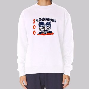 Horror 2 Headed Monster Sweatshirt