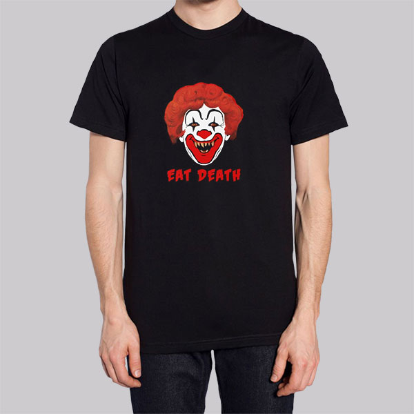 Horror Clown Eat Death Sweatshirt Horror Clown Eat Death Sweatshirt