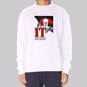 Horror the Movies Pennywise Sweatshirt Horror the Movies Pennywise Sweatshirt