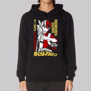 Hot Shoto Todoroki Anime Character Sweatshirt
