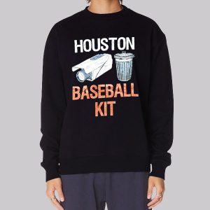 Houston Baseball Kit Trashtros Sweatshirt Houston Baseball Kit Trashtros Sweatshirt