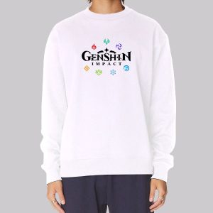 Hu Tao Game Anime Genshin Impact Sweatshirt Hu Tao Game Anime Genshin Impact Sweatshirt