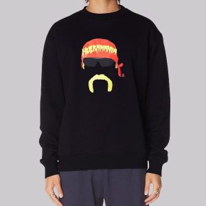 Hulkmania Face Hulk Hogan Sweatshirt