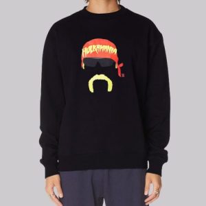 Hulkmania Face Hulk Hogan Sweatshirt 3 Hulkmania Face Hulk Hogan Sweatshirt 4
