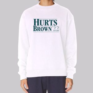 Hurts Brown 22 Sweatshirt Hurts Brown 22 Sweatshirt