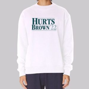Hurts Brown 22 Sweatshirt 3 Hurts Brown 22 Sweatshirt 4