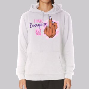 I Hate Everyone Fuck You in Polish Sweatshirt