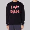 I Heart Dilfs Funny Quote Sweatshirt