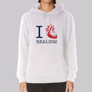I Heart Realism Quotes Sweatshirt
