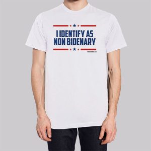 I Identify as Non Bidenary Sweatshirt 3