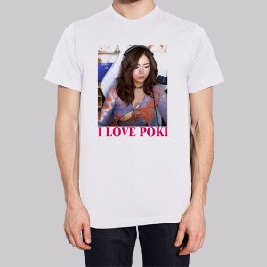 I Love Poki Pokimane Open Sweatshirt 3