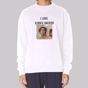 I Love Vinnie Havker Merch Sweatshirt I Love Vinnie Havker Merch Sweatshirt