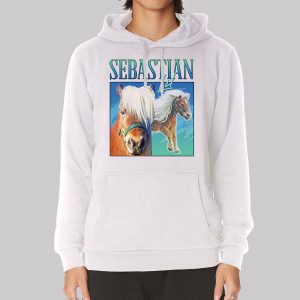 I Met Lil Sebastian Horse Poster Sweatshirt