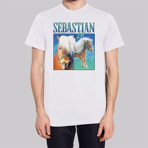 I Met Lil Sebastian Horse Poster Sweatshirt 3