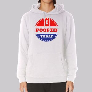 I Pooped Today American Flag Sweatshirt