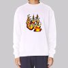 I Show Speed Fire Graphic Sweatshirt