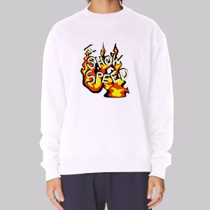 I Show Speed Fire Graphic Sweatshirt I Show Speed Fire Graphic Sweatshirt