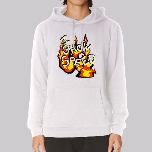 I Show Speed Fire Graphic Sweatshirt