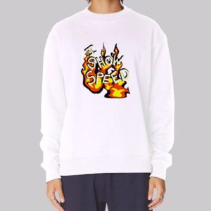 I Show Speed Fire Graphic Sweatshirt 4