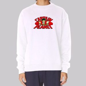 I Want You to Save Our Planet Captain Planet Sweatshirt 4