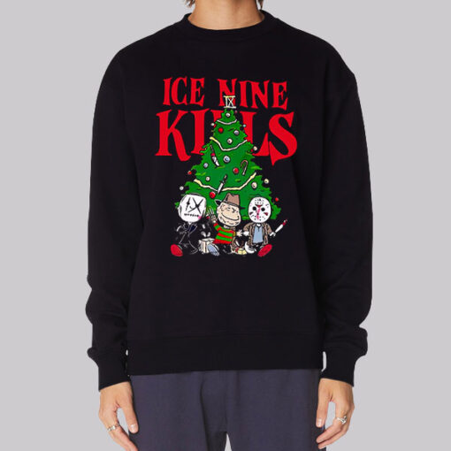 Ice Nine Kils Jason Voorhees Christmas Sweatshirt Ice Nine Kils Jason Voorhees Christmas Sweatshirt