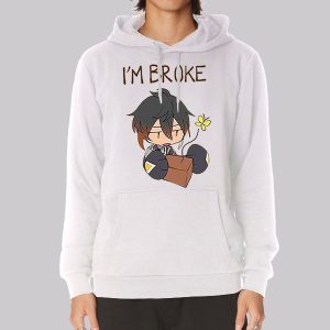 I’m Broke Kawaii Manga Genshin Sweatshirt