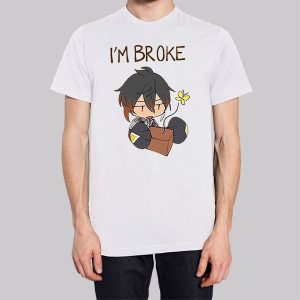 Im Broke Kawaii Manga Genshin Sweatshirt 3