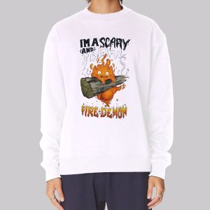 I’m Scary Calcifer Fire Demon Sweatshirt I’m Scary Calcifer Fire Demon Sweatshirt