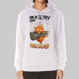 I’m Scary Calcifer Fire Demon Sweatshirt