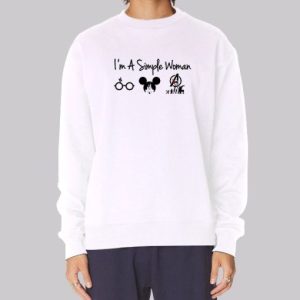 Im a Simple Woman Harry Potter Sweatshirt 4