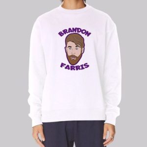 Imbrandonfarris Merch Funny Face Sweatshirt 4