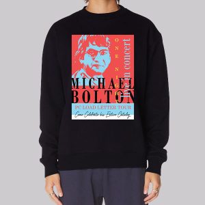 In Concert Office Space Michael Bolton Sweatshirt In Concert Office Space Michael Bolton Sweatshirt