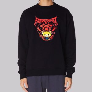 Inspired Anime Aggretsuko Sweatshirt Inspired Anime Aggretsuko Sweatshirt