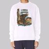 Inspired Art I Smell Hippies Sweatshirt