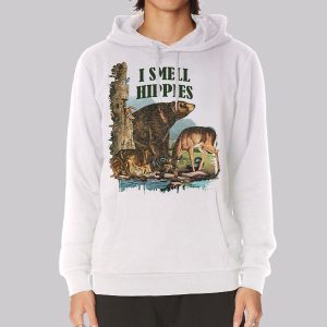 Inspired Art I Smell Hippies Sweatshirt