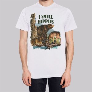 Inspired Art I Smell Hippies Sweatshirt 3