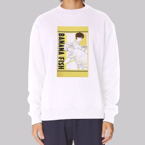 Inspired Ash and Eiji Banana Fish Sweatshirt Inspired Ash and Eiji Banana Fish Sweatshirt